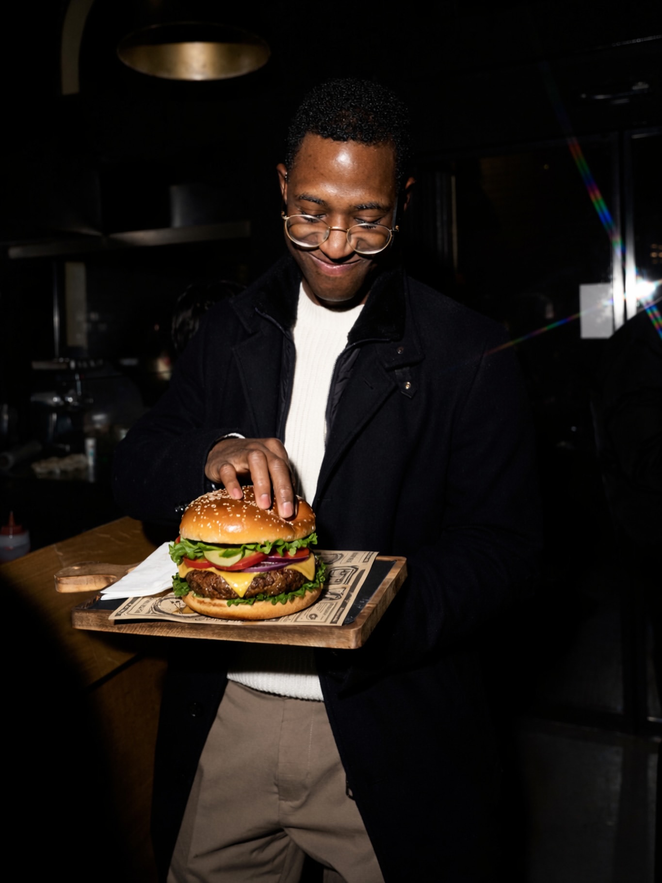 Der Molly Original — handgemachter Burger bei Molly's Wien